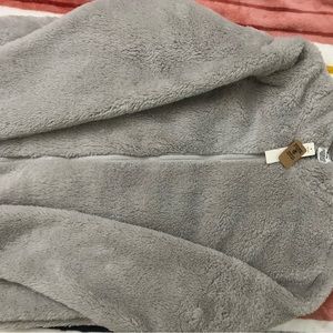 PINK Victoria secret fuzzy jacket